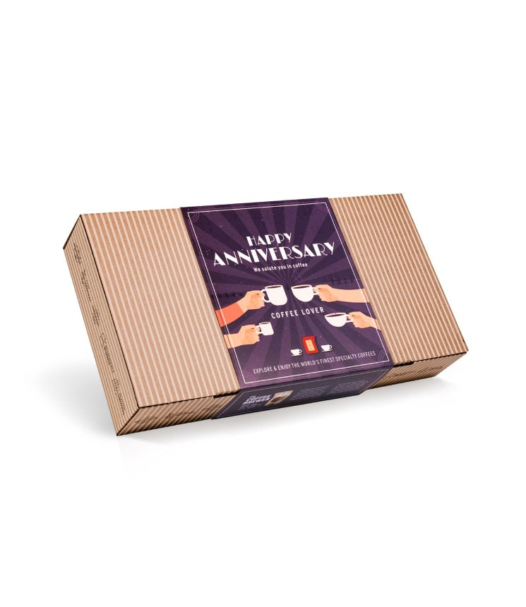Kavos dovanų rinkinys Coffeebrewer Happy Anniversary (Salute)