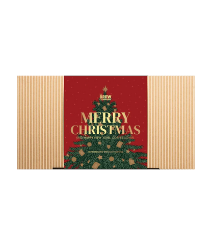 Premium Kalėdinis Kavos dovanų rinkinys Coffeebrewer Festive Red