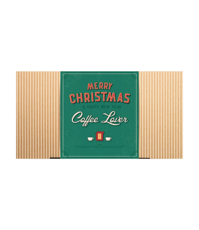 Kalėdinis Kavos dovanų rinkinys Coffeebrewer Merry Christmas Retro