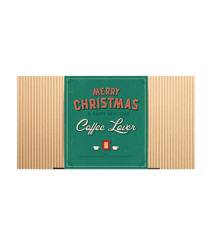 Kalėdinis Kavos dovanų rinkinys Coffeebrewer Merry Christmas Retro