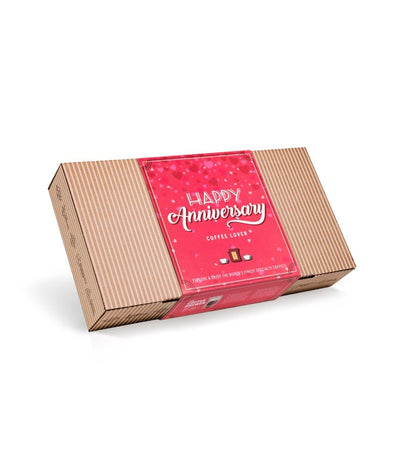 Kavos dovanų rinkinys Coffeebrewer Happy Anniversary (Pink)