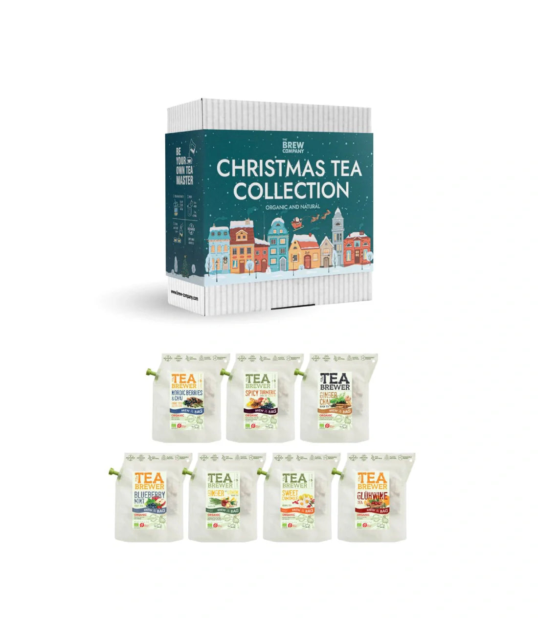 Kalėdinis Arbatos dovanų rinkinys Teabrewer Christmas Tea Collection