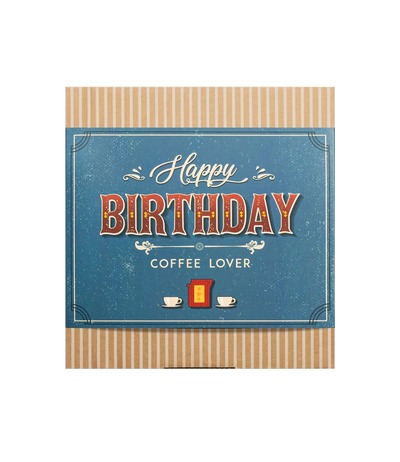 Kavos dovanų rinkinys Coffeebrewer Happy Birthday